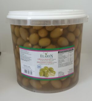 OLIVES FARCIES AMANDES 2.6 KG SEAU