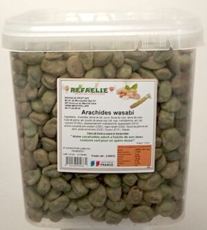 ARACHIDES WASABI 2.5 KG SEAU