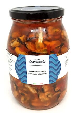 MOULES MARINEES EN SAUCE PIQUANTE 1 KG