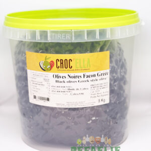 Olives noires façon Grèce seaux