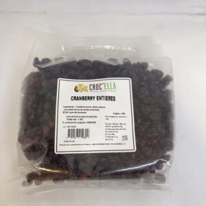 Cranberries entières séchées ou canneberge 1kg – Image 3