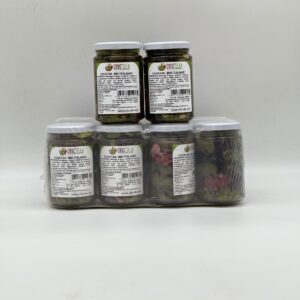 Olives mix italiano mélange olives Bella di cerignola Pack de 12 bocaux 290gr – Image 2