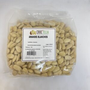 Amandes décortiquées émondées (blanches) 1 kg – Image 3