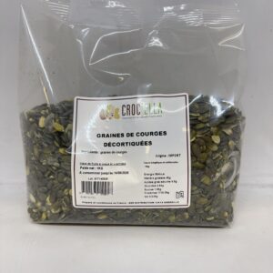 graines de courge décortiquée 1kg