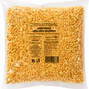 arachides hachees torrefiees 1 kg